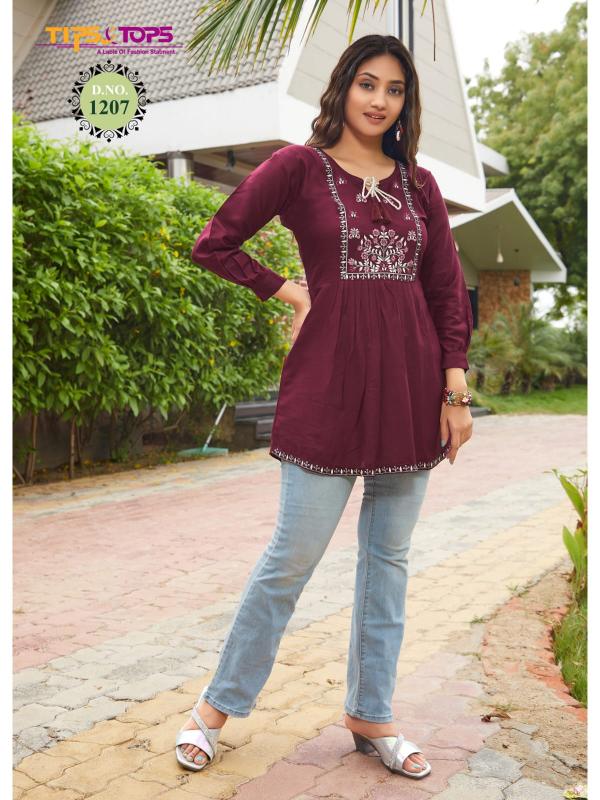 Tips And Tops Bubbly Vol 12 Fancy Western Short Top Collection